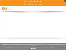 Tablet Screenshot of oixuk.org